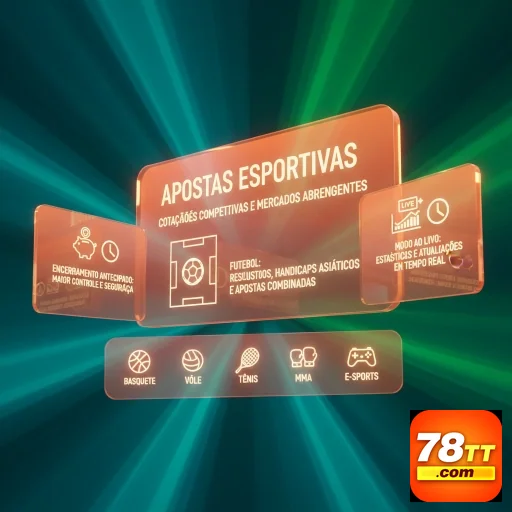 Ilustração de Acesse o aplicativo cassino da 78tt com segurança e rapidez